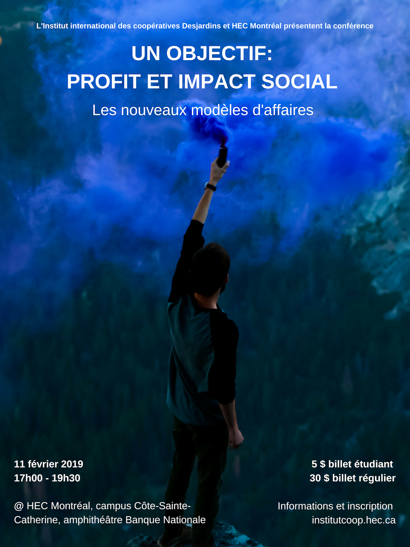 Conférence : « Un objectif : profit et impact social – les nouveaux modèles d’affaires 